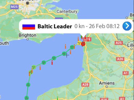 Μπλόκο από το γαλλικό Πολεμικό Ναυτικό σε ρωσικό πλοίο μετά τις κυρώσεις λόγω Ουκρανίας
