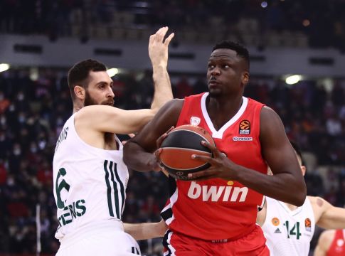 LIVE: Ολυμπιακός – Παναθηναϊκός 101-73 (Τελικό)