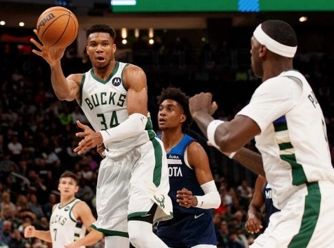 Αντετοκούνμπο: Πρώτος σε ασίστ που οδηγούν σε τρίποντο (pic)