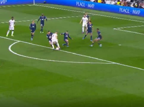 Ο Μέσι σε ρόλο σέντερ μπακ, έκοψε τον Μπενζεμά (vid)