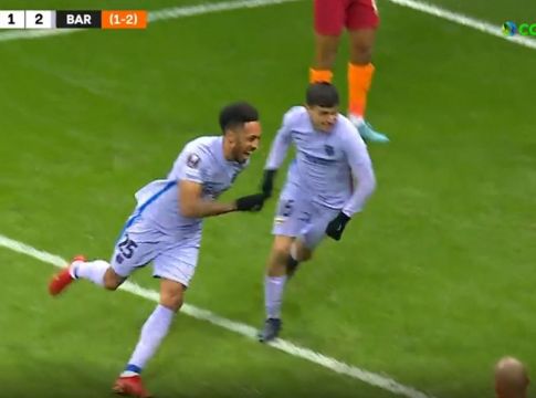 Η Μπαρτσελόνα φέρνει τούμπα το ματς με Ομπαμεγιάνγκ (vid)