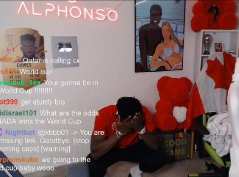 Τρομερή στιγμή – Ο Ντέιβις έβαλε τα κλάματα για την πρόκριση του Καναδά στο Μουντιάλ (vid)