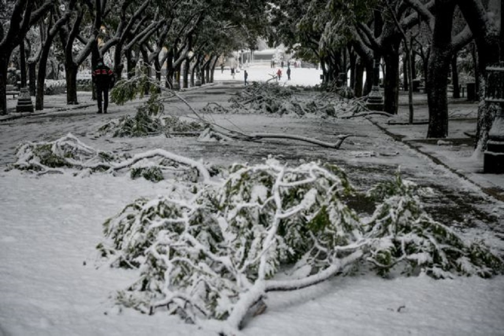 Κακοκαιρία «Φίλιππος»: Κλείνουν δρόμοι και σχολεία λόγω χιονιού – Απαγόρευση κυκλοφορίας στην Παλαιά Εθνική Οδό