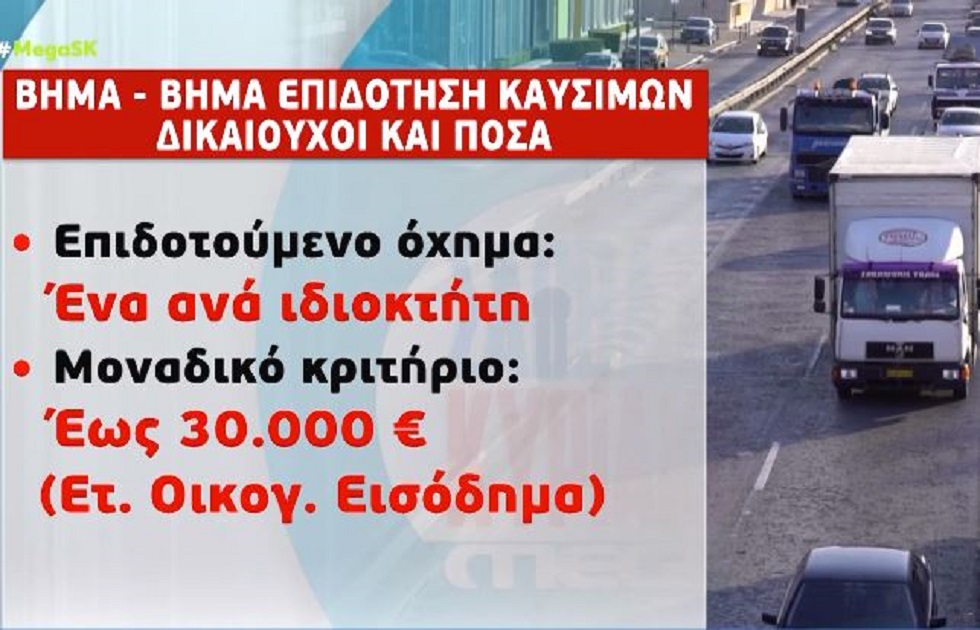 Επιδότηση καυσίμων: Πότε ανοίγει η πλατφόρμα – Όλα όσα πρέπει να ξέρουν οι δικαιούχοι