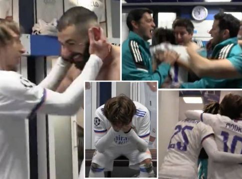 Τρέλα Μόντριτς στα αποδυτήρια: «Κροοοοοοοοοοοοοοοος» (vid)