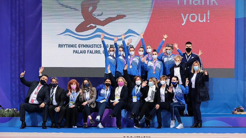 Για πρώτη φορά τρία μετάλλια σε Παγκόσμιο Κύπελλο η ελληνική ρυθμική γυμναστική!
