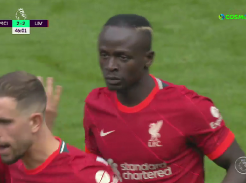 Τρομερή διαγώνια πάσα του Σαλάχ και 2-2 ο Μανέ (vid)