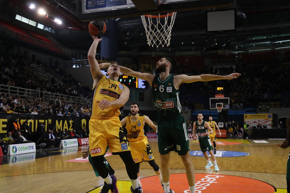 LIVE: ΑΕΚ – Παναθηναϊκός 69-83 (Τελικό)
