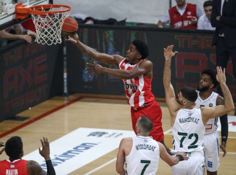 Παναθηναϊκός – Ολυμπιακός 62-68: Σε κάθε διοργάνωση, σε κάθε γήπεδο, με κάθε τρόπο