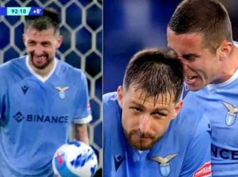 Λάτσιο: Ο Ατσέρμπι γελούσε μετά το 2-1 της Μίλαν και ο Μάρουσιτς του τα «έψαλλε» (vid)