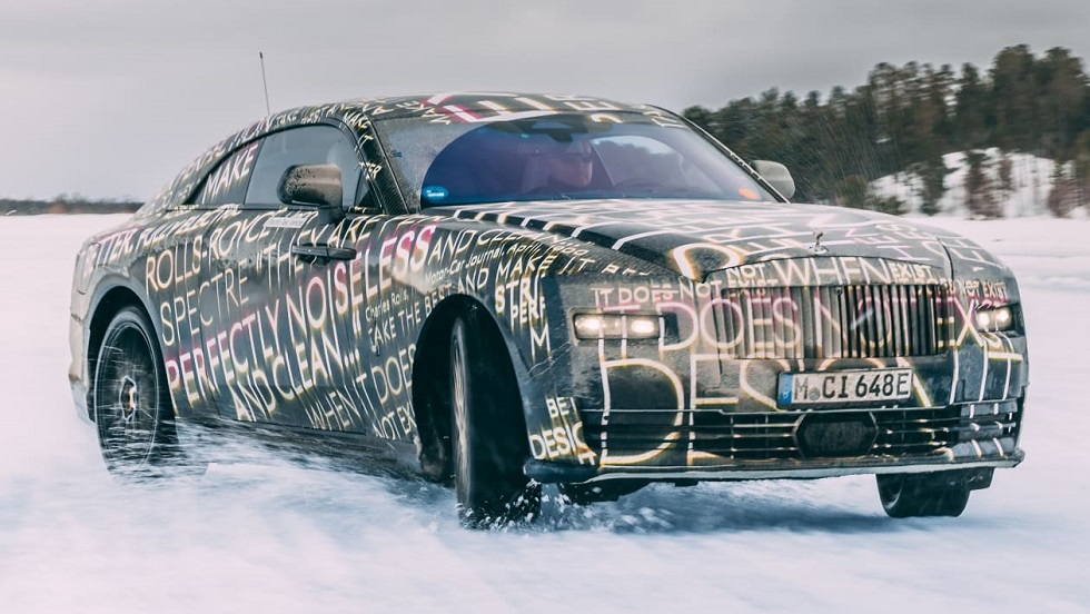 Rolls-Royce Spectre: Ηλεκτρικό φάσμα επί… πάγου