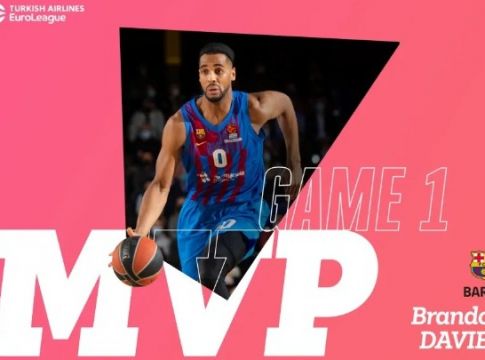 Euroleague: MVP στα Games 1 ο Ντέιβις (vid)