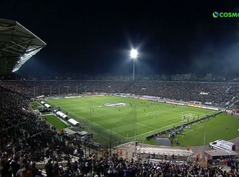 «Kαυτή» η ατμόσφαιρα στην Τούμπα (Vid)