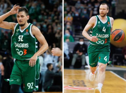 Λεκαβίτσιους και Ουλανόβας συνεχίζουν στην Ζαλγκίρις