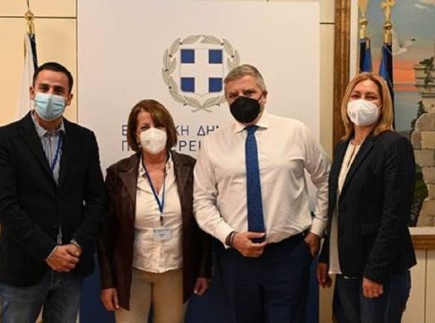 Η ΕΙΟ στον Περιφερειάρχη Αττικής για το «Athens International Sailing Center»