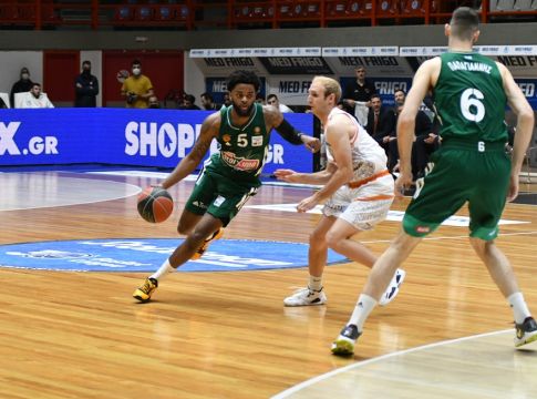 Προμηθέας Πάτρας – Παναθηναϊκός 67-76: «Πράσινο» πέρασμα από την Πάτρα (vids)