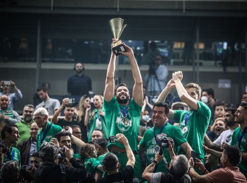 Παναθηναϊκός: Τα «κλικς» από την κατάκτηση του League Cup (pics)