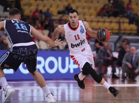 Ολυμπιακός – Κολοσσός Ρόδου 93-74: Έκανε περίπατο και φεύγει για Βελιγράδι