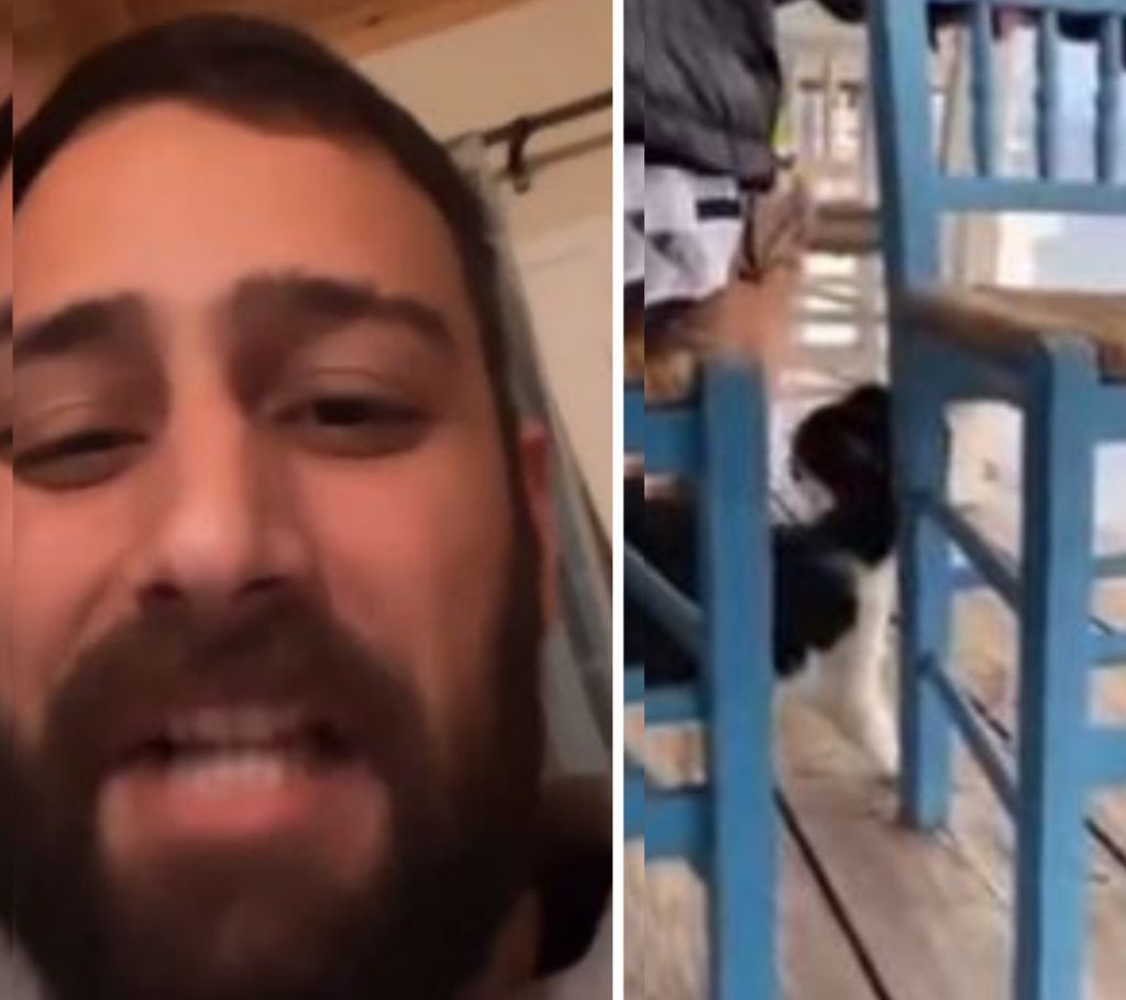 Αυτός είναι ο άντρας που κλώτσησε την γάτα στη ταβέρνα – Απαντά με ύβρεις και χυδαίες εκφράσεις στο Instagram