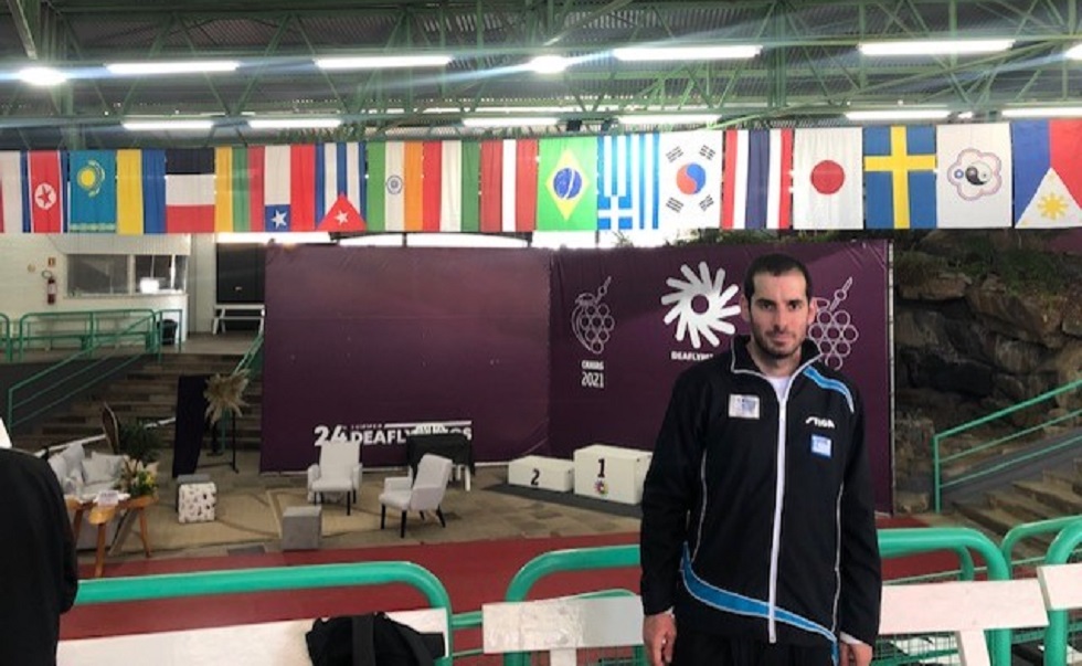 Πρεμιέρα του Τατασόπουλου στο απλό της επιτραπέζιας αντισφαίρισης στους Ολυμπιακούς Αγώνες Κωφών