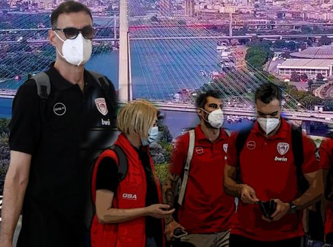Πέταξε ο Ολυμπιακός για Βελιγράδι (pics)