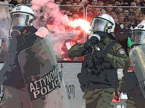 Επεισόδια στο ΟΑΚΑ (vids, pics)