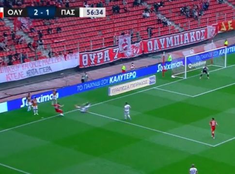 Καραμπινάτο πέναλτι για το 3-1 στον Ολυμπιακό, έγινε «παίζετε» από Γκορτσίλα, Καραντώνη (Vid)