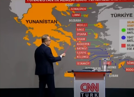 Τούρκος αναλυτής: Πώς θα αποκλείσουμε τα ελληνικά νησιά