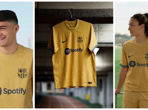 Μπαρτσελόνα: Αποκάλυψε τις χρυσές φανέλες της για τα εκτός έδρας παιχνίδια