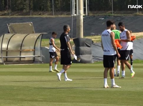 ΠΑΟΚ: «Γκάζια» από Λουτσέσκου (vid)