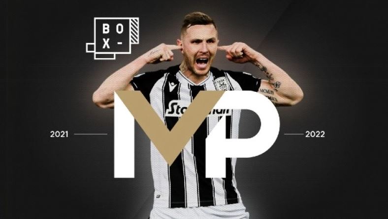 ΠΑΟΚ: MVP ο Κούρτιτς για τη σεζόν 2021-22