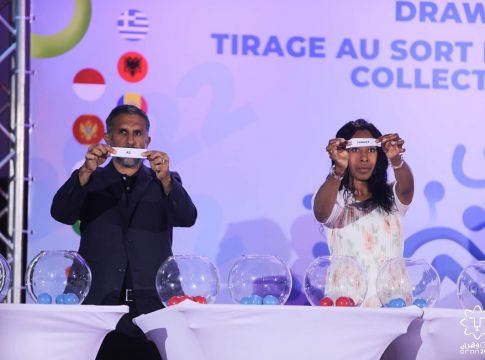 H κλήρωση των ελληνικών ομάδων στους Μεσογειακούς Αγώνες Οράν 2022