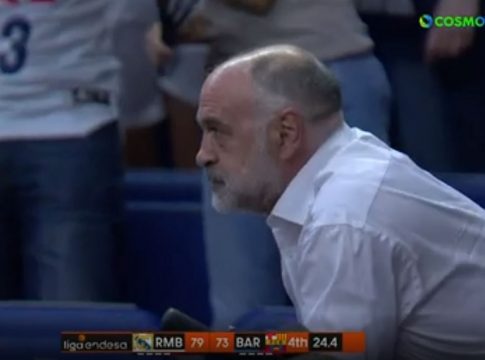 Ο Λάσο έζησε έντονα τα τελευταία λεπτά από τις κερκίδες (vid)