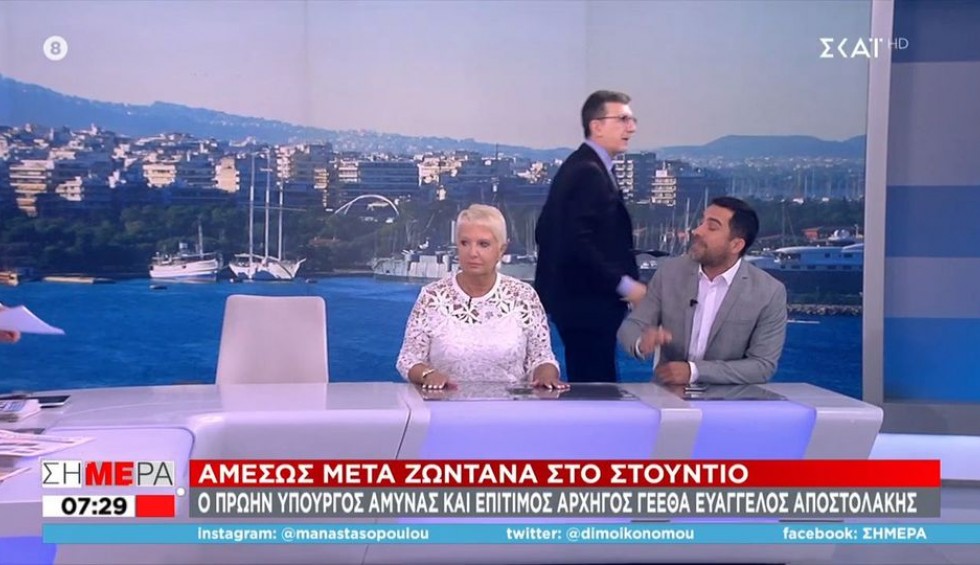 Πανικός με Πορτοσάλτε – Έφυγε από το στούντιο με… μπινελίκια (Vid)