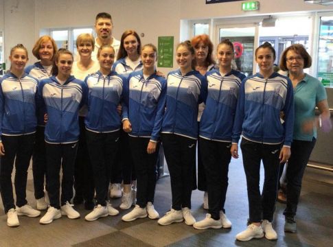 Πρόβα ευρωπαϊκού στο Πέζαρο για την Εθνική ομάδα της ρυθμικής γυμναστικής