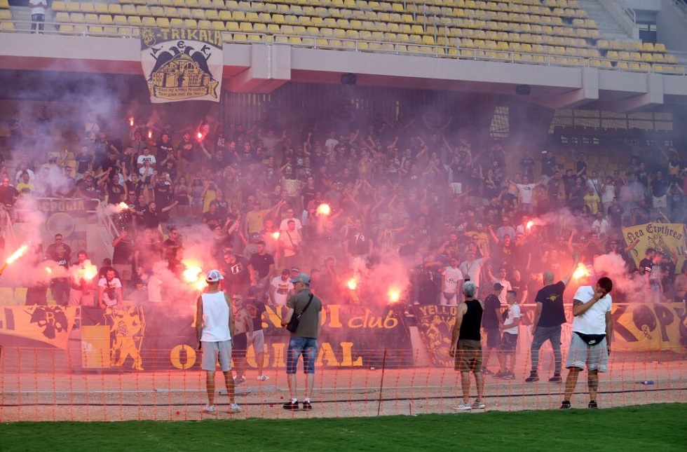 Εστησαν… πάρτι στην Opap Arena οι οπαδοί της ΑΕΚ (vids)