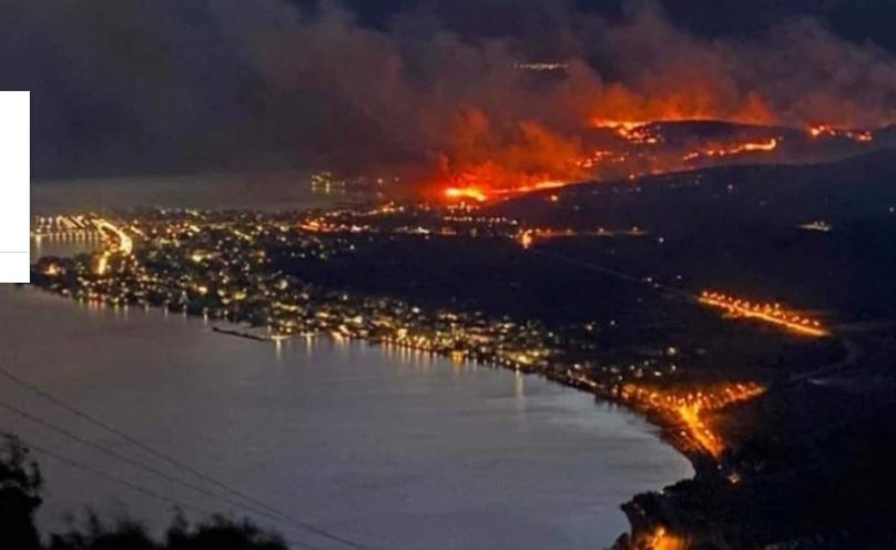 Πώς εξελίσσονται τα πύρινα μέτωπα σε Ιτέα και Κρανίδι – Στη μάχη τα εναέρια μέσα