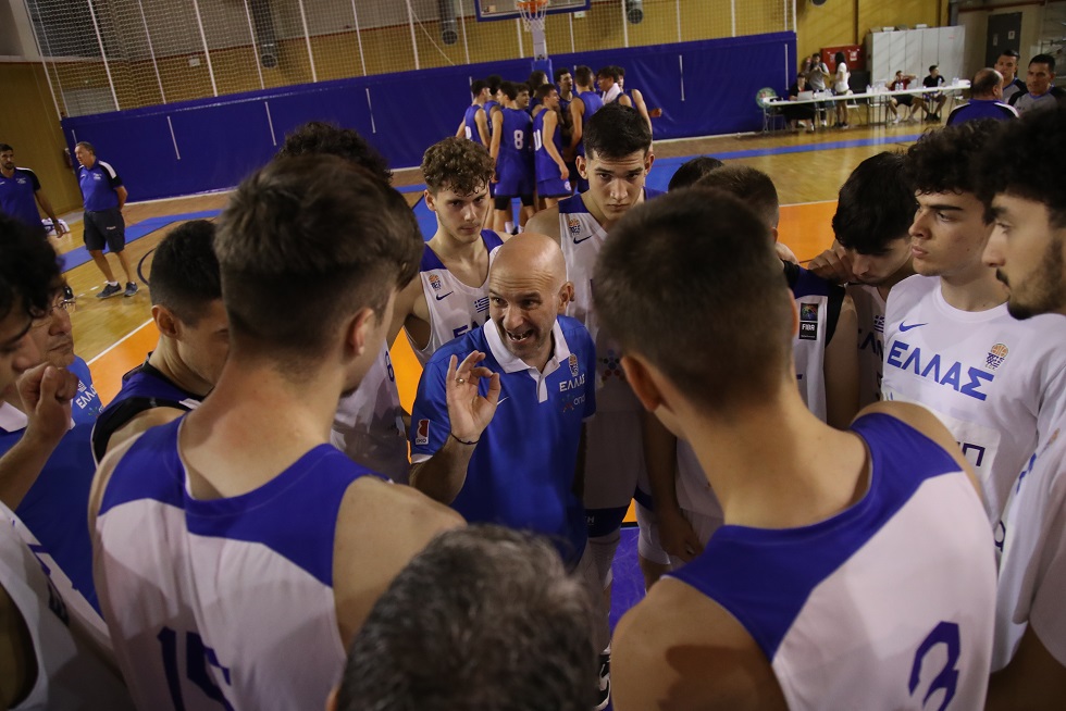 Η αποστολή της Εθνικής Εφήβων για το Eurobasket U18
