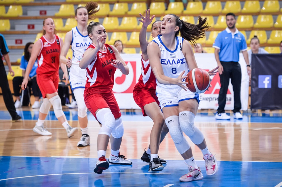 Διέλυσε την Αλβανία η Εθνική Νέων Γυναικών με αδιανόητη διαφορά (119-20)