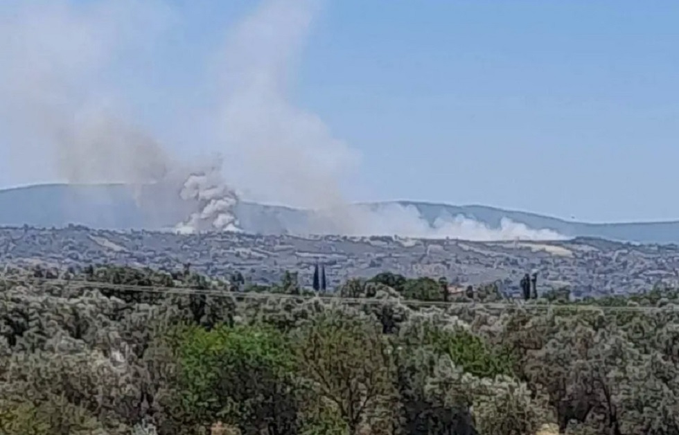 Σχηματάρι: Ξέσπασε φωτιά σε αγροτοδασική έκταση – Επιχειρεί με ισχυρές δυνάμεις η Πυροσβεστική