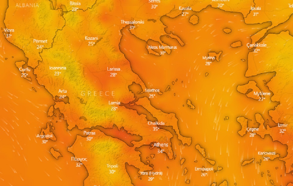 Καιρός: Δεκαήμερο «φωτιά» με 40άρια – Γιατί ο καύσωνας θα κρατήσει τόσο πολύ