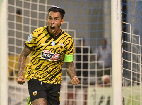 Λαμία – ΑΕΚ: Άνοιξε το σκορ ο Αραούχο (vid)