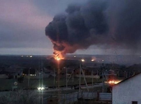 Ρωσία: Έκρηξη σε αποθήκη πυρομαχικών – Η δεύτερη μέσα σε μία εβδομάδα