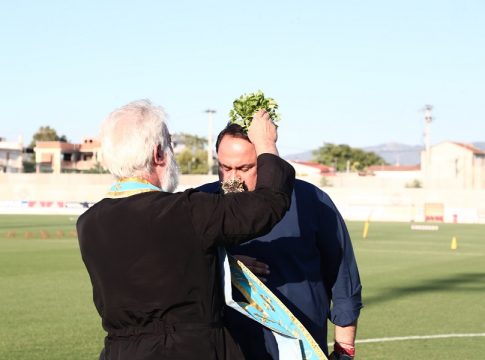 Αγιασμός στο Ρέντη, παρουσία του Βαγγέλη Μαρινάκη (Pics)