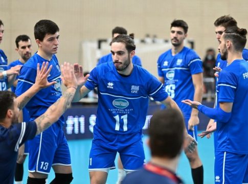 Η αποστολή της Εθνικής βόλεϊ ανδρών για τα προκριματικά του Ευρωπαϊκού