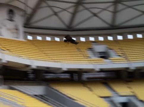 Υπέροχο βίντεο με την πτήση του Οδυσσέα στην «Opap Arena»