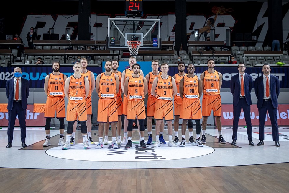 Η δωδεκάδα της Ολλανδίας για το Eurobasket