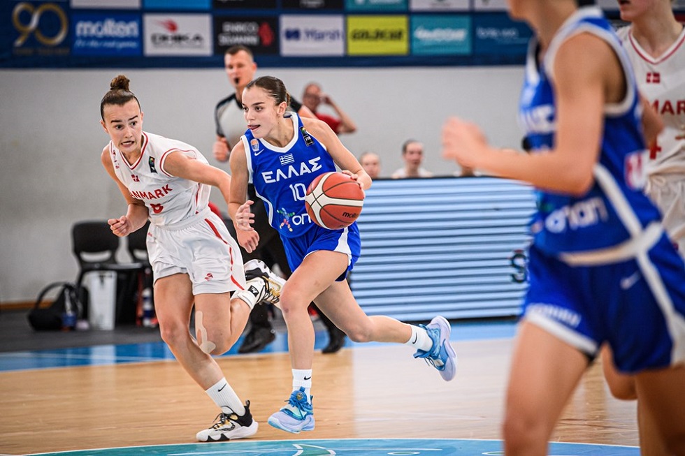 Live Streaming ο αγώνας της Εθνικής Κορασίδων κόντρα στην Δανία για το EuroBasket U16
