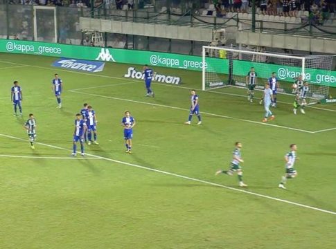 Εκτέλεση φάουλ του Αϊτόρ και 1-0 ο Παναθηναϊκός (vid)