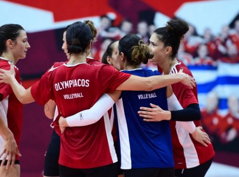 Ολυμπιακός: Νικηφόρο και το δεύτερο τεστ για την ομάδα βόλεϊ γυναικών